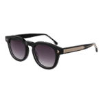 Lozza Panto Sonnenbrille SL4299 490888 in Schwarz – 45° Seitenansicht