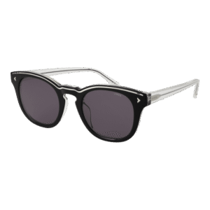 Lozza Panto Sonnenbrille SL4303 4809W1 in Schwarz – 45° Seitenansicht