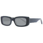 Sting Rechteck Sonnenbrille SST441 510700 in Schwarz – 45° Seitenansicht