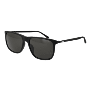 Fila Quadrat Sonnenbrille SFI299 570703 in Schwarz – 45° Seitenansicht