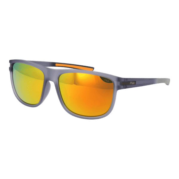Fila Quadrat Sonnenbrille SFI302 577F6Z in Grau – 45° Seitenansicht