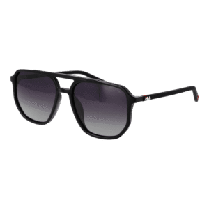Fila Pilotenbrille Sonnenbrille SFI312 57Z42P in Schwarz – 45° Seitenansicht
