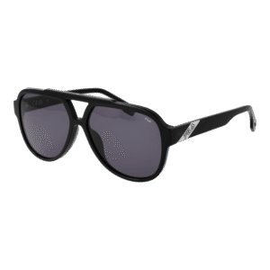 Fila Pilotenbrille Sonnenbrille SFI459 590700 in Schwarz – 45° Seitenansicht