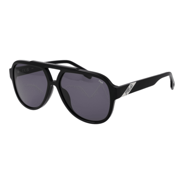 Fila Pilotenbrille Sonnenbrille SFI459 590700 in Schwarz – 45° Seitenansicht