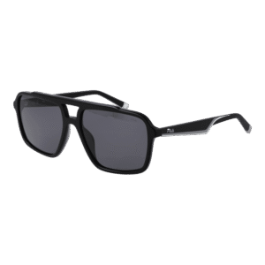 Fila Pilotenbrille Sonnenbrille SFI460 57700P in Schwarz – 45° Seitenansicht