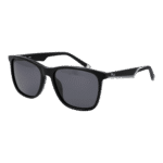 Fila Quadrat Sonnenbrille SFI461 56700P in Schwarz – 45° Seitenansicht