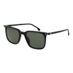 Lozza Quadrat Sonnenbrille SL4320 520700 in Schwarz – 45° Seitenansicht