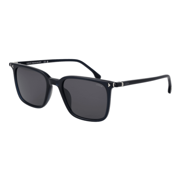 Lozza Quadrat Sonnenbrille SL4320 520955 in Blau – 45° Seitenansicht