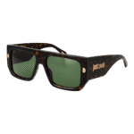 Just Cavalli Quadrat Sonnenbrille SJC022 560722 in Braun – 45° Seitenansicht