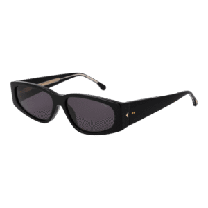 Lozza Rechteck Sonnenbrille SL4316 570700 in Schwarz – 45° Seitenansicht