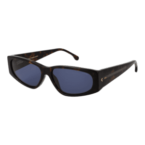 Lozza Rechteck Sonnenbrille SL4316 570722 in Braun – 45° Seitenansicht