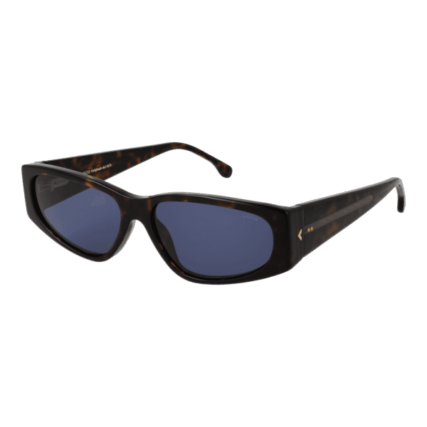 Lozza Rechteck Sonnenbrille SL4316 570722 in Braun – 45° Seitenansicht