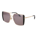 Police Quadrat Sonnenbrille SPLL37E56300X in Gold – 45° Seitenansicht
