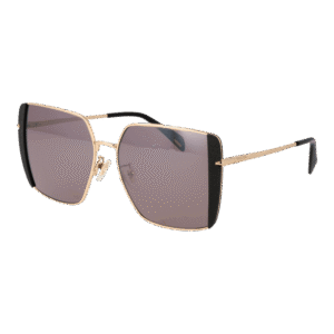 Police Quadrat Sonnenbrille SPLL37E56300X in Gold – 45° Seitenansicht