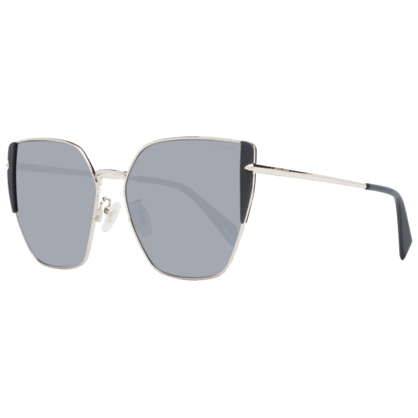 Police Schmetterling Sonnenbrille SPLL38V 57300X in Rosé Gold – 45° Seitenansicht