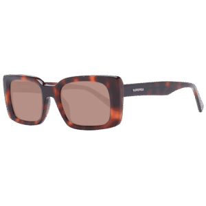 Sting Rechteck Sonnenbrille SST477 5109JC in Braun – 45° Seitenansicht