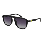 Fila Pilotenbrille Sonnenbrille SFI528 56U28P in Schwarz – 45° Seitenansicht