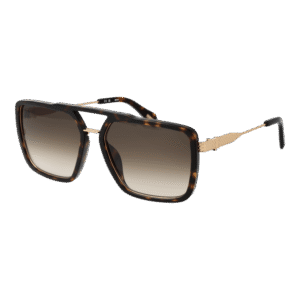 Just Cavalli Pilotenbrille Sonnenbrille SJC040 580978 in Braun – 45° Seitenansicht