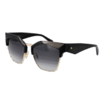 Police Katzenaugen Sonnenbrille SPLN59 560Z42 in Schwarz – 45° Seitenansicht