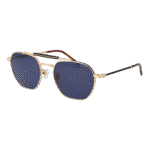 Lozza Rechteck Sonnenbrille SL2427 560302 in Gold – 45° Seitenansicht