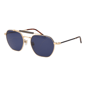 Lozza Rechteck Sonnenbrille SL2427 560302 in Gold – 45° Seitenansicht