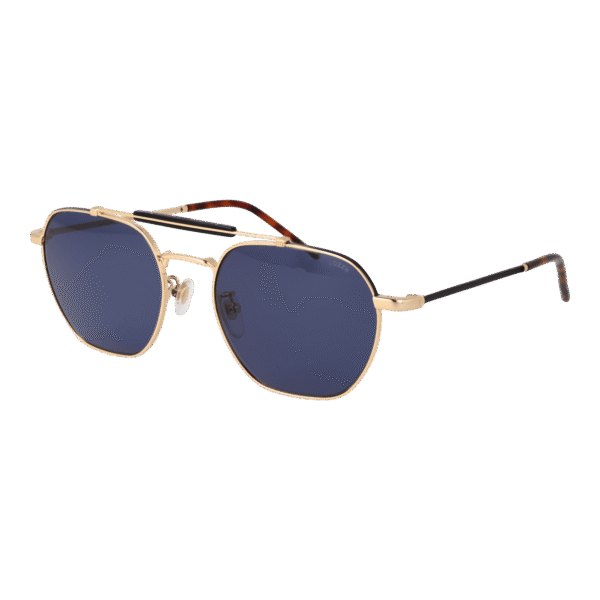 Lozza Rechteck Sonnenbrille SL2427 560302 in Gold – 45° Seitenansicht