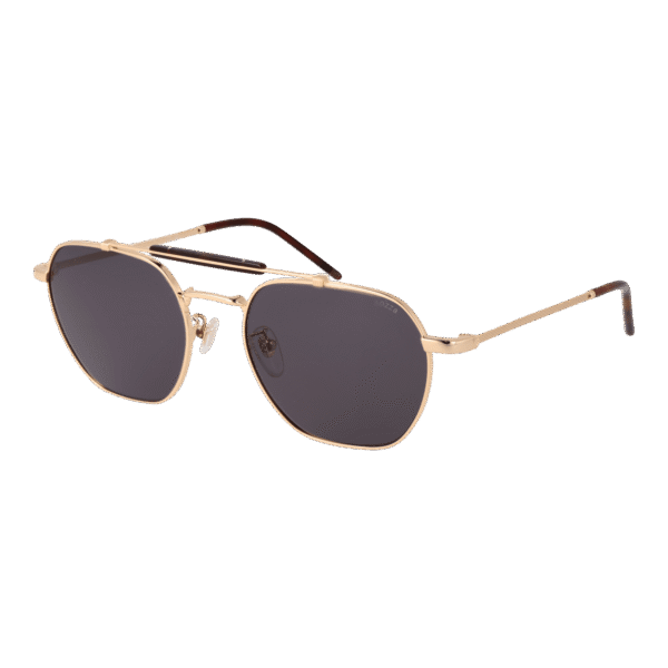 Lozza Geometric Sonnenbrille SL2427 56300Y in Gold – 45° Seitenansicht