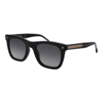 Lozza Quadrat Sonnenbrille SL4359 54700Y in Schwarz – 45° Seitenansicht