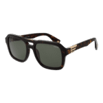 Police Quadrat Sonnenbrille SPLN65 550722 in Braun – 45° Seitenansicht