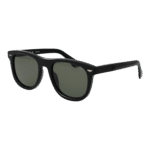 Police Panto Sonnenbrille SPLL87V52700V in Schwarz – 45° Seitenansicht