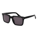 Police Quadrat Sonnenbrille SPLL88E52700V in Schwarz – 45° Seitenansicht