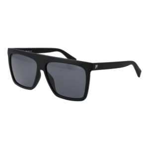 Fila Quadrat Sonnenbrille SFI834 600U28 in Schwarz – 45° Seitenansicht