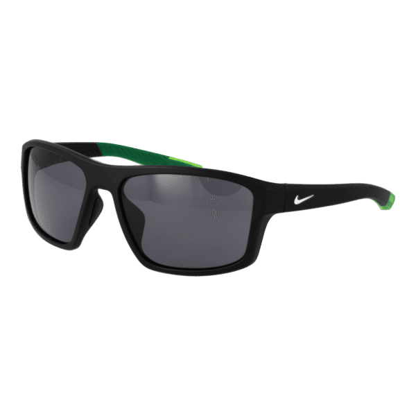 Nike Rechteck Sonnenbrille DC3294 60010 in Schwarz – 45° Seitenansicht