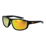 Nike Rechteck Sonnenbrille DJ0803 62452 in Schwarz – 45° Seitenansicht