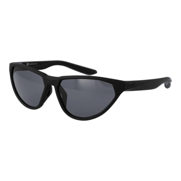 Nike Katzenaugen Sonnenbrille DJ0800 60010 in Schwarz – 45° Seitenansicht