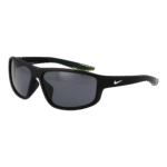 Nike Rechteck Sonnenbrille DJ0805 62010 in Schwarz – 45° Seitenansicht