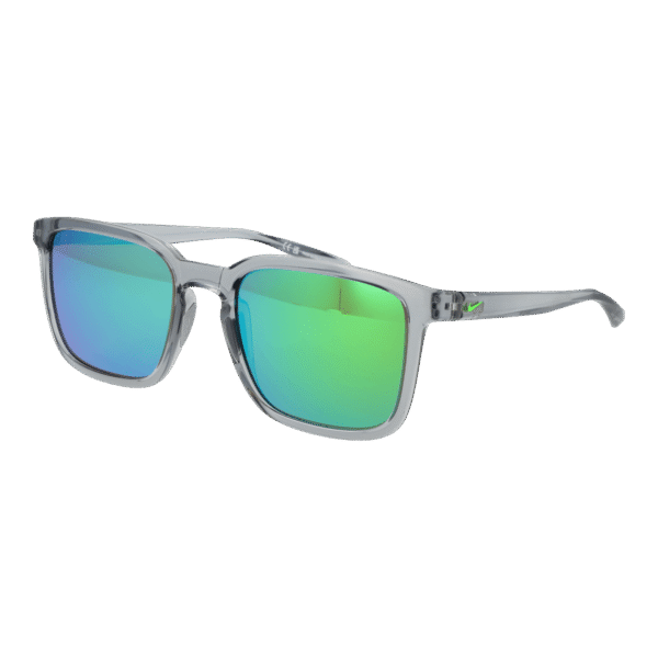 Nike Sonnenbrille DQ0987 55017 – 45° Seitenansicht Nike Rechteck Sonnenbrille DQ0987 55017 in Transparent – 45° Seitenansicht