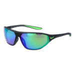 Nike Rechteck Sonnenbrille DQ0993 65021 in Grau – 45° Seitenansicht