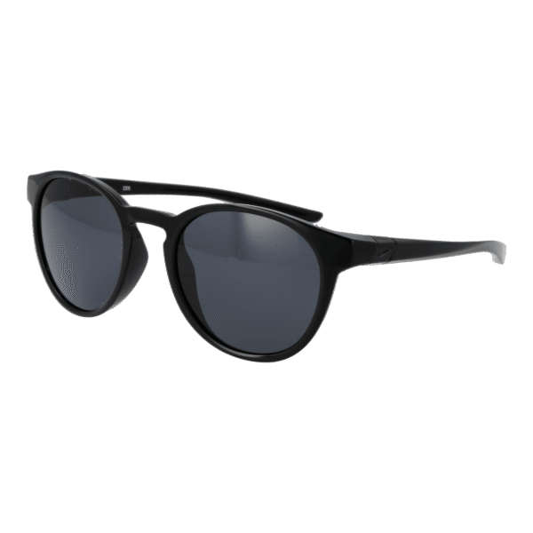 Nike Rund Sonnenbrille NKDZ7371 49010 in Schwarz – 45° Seitenansicht