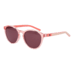 Tommy Hilfiger Rund Sonnenbrille TH 2121/S 47733U1 in Rosa – 45° Seitenansicht