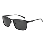 Polaroid Rechteck Sonnenbrille PLD 2159/G/S/X 58003M9 in Schwarz – 45° Seitenansicht