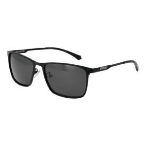 Polaroid Rechteck Sonnenbrille PLD 2159/G/S/X 58003M9 in Schwarz – 45° Seitenansicht
