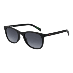 Levi's Rund Sonnenbrille LV 5072/S 510039O in Schwarz – 45° Seitenansicht