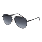 Hugo Pilotenbrille Sonnenbrille HG 1318/S 590039O in Schwarz – 45° Seitenansicht