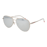 Hugo Pilotenbrille Sonnenbrille HG 1318/S 59CTLT4 in Silber – 45° Seitenansicht