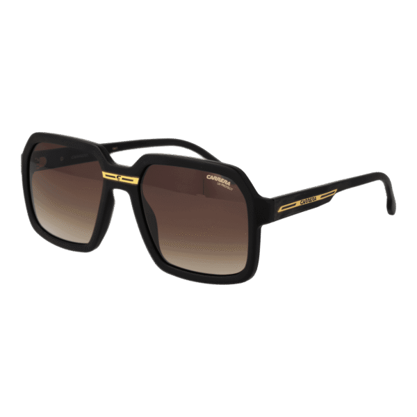 Carrera Quadrat Sonnenbrille VICTORY C 08/S 5600386 in Schwarz – 45° Seitenansicht