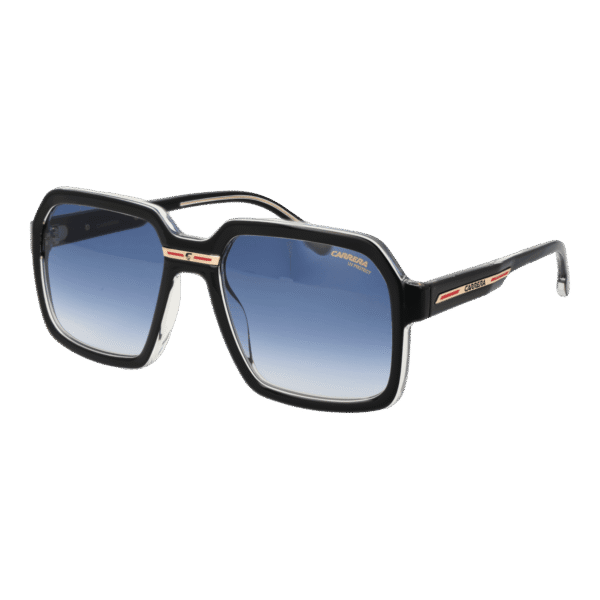 Carrera Sonnenbrille VICTORY C 08/S 567C508 – 45° Seitenansicht Carrera Quadrat Sonnenbrille VICTORY C 08/S 567C508 in Schwarz – 45° Seitenansicht