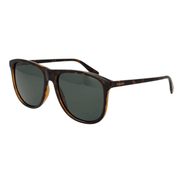 Polaroid Panto Sonnenbrille PLD 4178/S 58086UC in Braun – 45° Seitenansicht