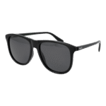 Polaroid Rechteck Sonnenbrille PLD 4178/S 55807M9 in Schwarz – 45° Seitenansicht