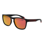 Polaroid Rechteck Sonnenbrille PLD 2161/S 57OITOZ in Schwarz – 45° Seitenansicht